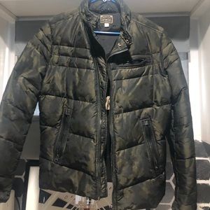 Diesel-Co Camo Down Puffer Jacket